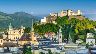 Fortress Hohensalzburg and the Old Town