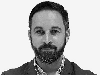 Santiago Abascal, político español, presidente del partido de extrema derecha Vox desde 2014