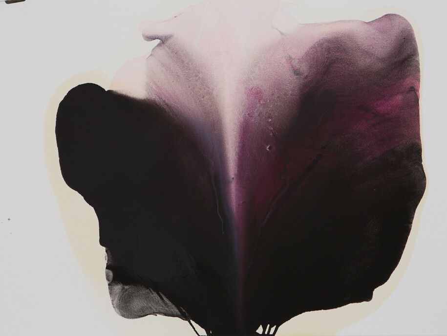 Gabriel Klasmer, Untitled, 2015, Oil on paper, 70 x 52,5 cm