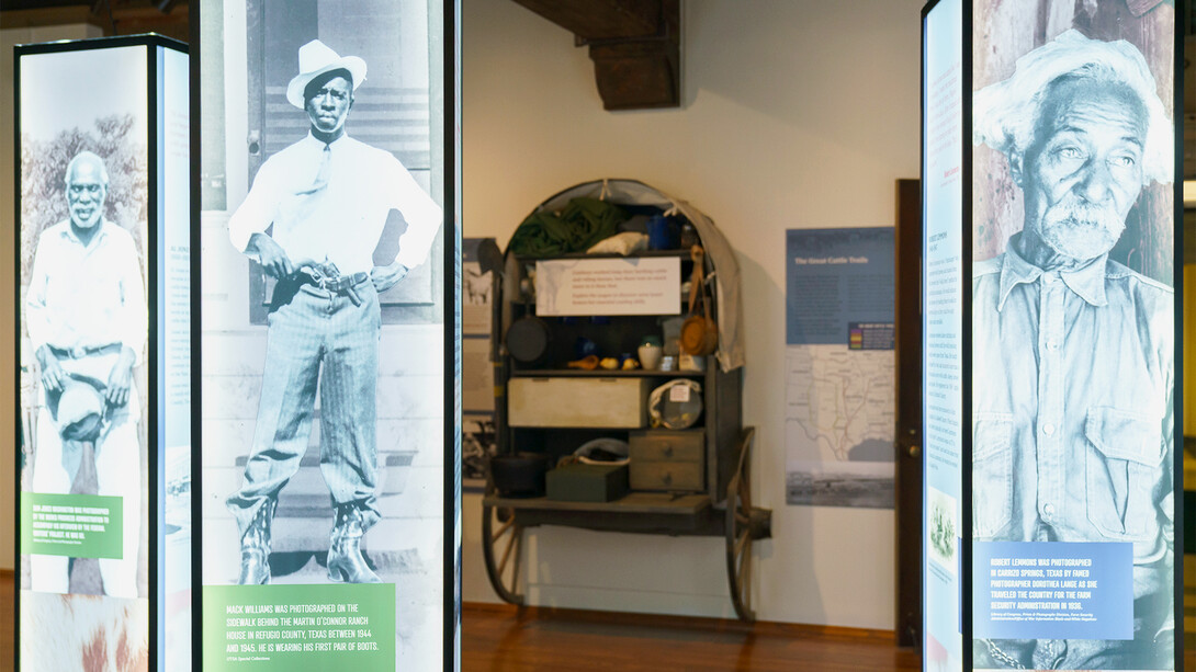 Black cowboys. An American story, exhibition view. Courtesy of Witte Museum