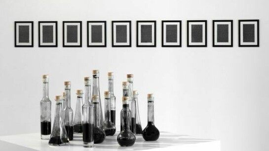 Exhibition view "Gaspare Works/Words 2008/2012" at Melesi Gallery, Lecco