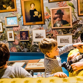 Ma maison, vue d'exposition. Avec l'aimable autorisation du Musée de la civilisation