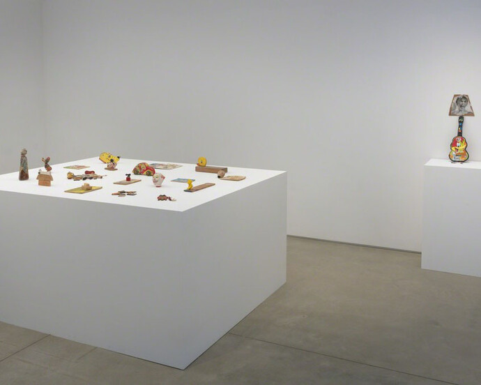 Kristen Morgin, Exhibition view. Courtesy of Marc Selwyn Fine Art