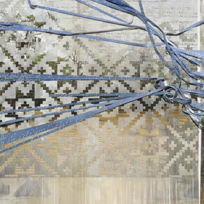 Sarah Sense, Montclair broken plait, 2024. Courtesy of the artist and Bruce Silverstein Gallery