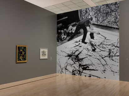 Jackson Pollock’s Number 1, 1949. Courtesy of MOCA