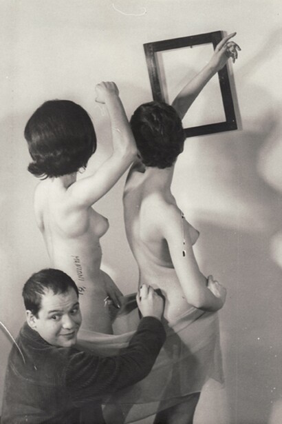 Piero Manzoni, Sculture Viventi, 1961, Giuseppe Belloni