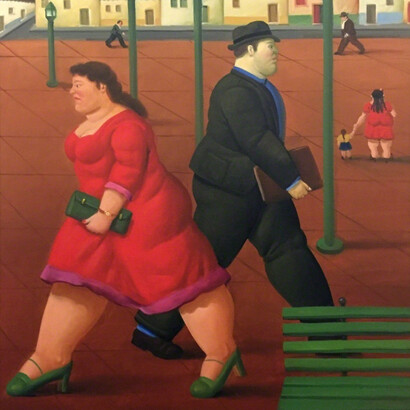 Fernando Botero. Courtesy of Galerie Thomas