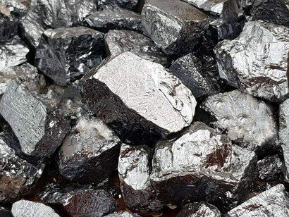 Silicon production starts with collecting and washing quartz rock 