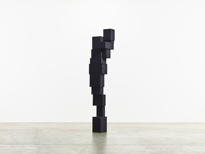Antony Gormley, Big Switch, 2014, Cast iron, 297 x 74 x 67.5 cm © Antony Gormley, Courtesy Galerie Thaddaeus Ropac Paris/Salzburg, Photograph by Stephen White, London