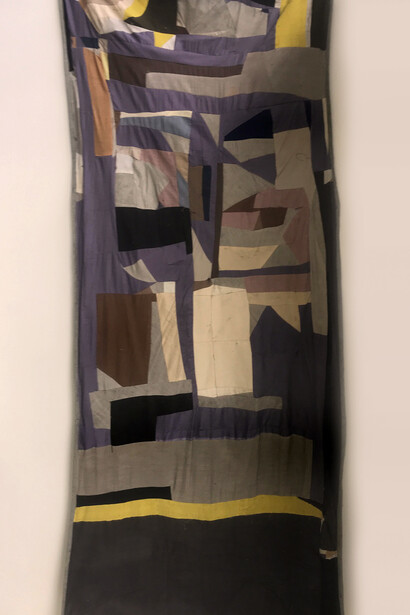 Obra de Berta Alegría en «Mayinca Textil», galería de la escuela Casa del Artista