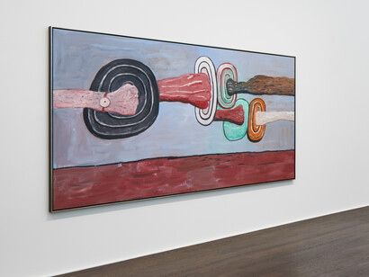 Philip Guston, Singularities, exhibition view. Courtesy of Hauser & Wirth Gallery 