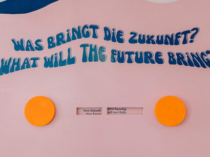 Flux. Charging station for optimism, exhibition view. Courtesy of GrazMuseum