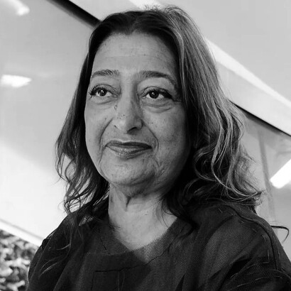 Zaha Hadid ganhou grande reputação por ter dado aulas em diversas faculdades como as universidades de Harvard e de Cambridge. Foto de Facundo Arrizabalaga/EPA