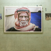 Leila Alaoui, Natreen, 2013, Lambda print mounted on Dibond, 100 x 150 cm, Exhibiton view 'Traversées' - GALLERIA CONTINUA / Les Moulins, Mai 2018. Courtesy Fondation Leila Alaoui and GALLERIA CONTINUA, San Gimignano / Beijing / Les Moulins / Habana. Photo by Oak Taylor-Smith