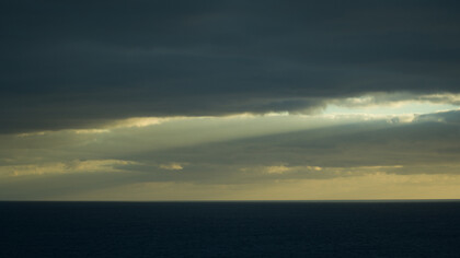 Frederick Edwin Bertin. From the series "Lumière Atlantique" -  North Atlantic Ocean, November '16