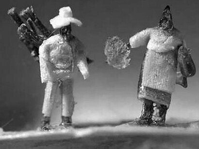 Pulgas vestidas como campesinos