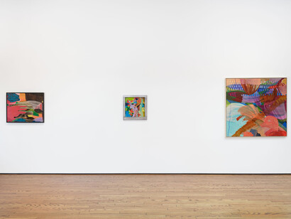 Marley Freeman, Worthless serpentine, exhibition view. Courtesy of Parker Gallery