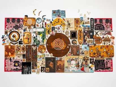 Tony Albert, Story, place (detail), 2023, Tia Collection © Tony Albert. Courtesy the artist, Tia Collection and Sullivan + Strumpf. Photograph by Rhett Hammerton