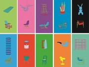 Michael Craig-Martin, Art & Design, 2012, A set of 10 screenprints, Edition of 50,
Courtesy the artist and Alan Cristea Gallery
