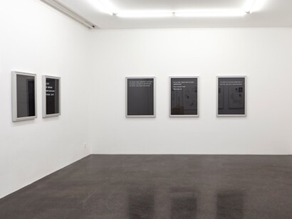 Il fait beau aujourd'hui, Exhibition view. Courtesy of Barbara Gross 