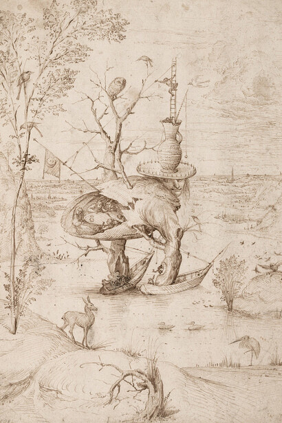 Hieronymus Bosch, The tree man (detail), ca. 1500. Courtesy of the Albertina Museum