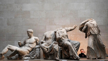 'Nacimiento de Atenea' (430 a.C.) por el escultor griego Fidias