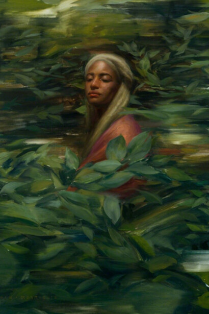 Irvin Rodriguez, Among the Leaves. Courteys of Sirona Fine Art 