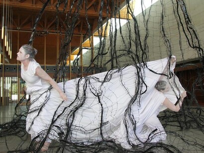 Impulses, restraints, tones. Courtesy of JanKossen Contemporary