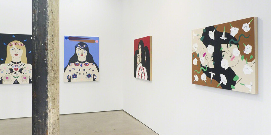 Sub Rosa, Exhibition view. Courtesy of Denny Gallery