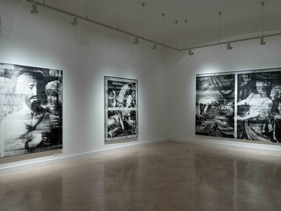 Processes 146. Real Academia de Espana in Rome, view of the exhibition. Photo by Giorgio Benni