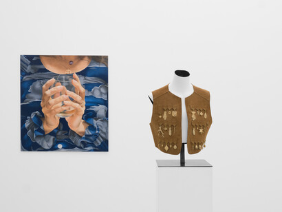 Solène Rigou, L’invité.e surprise, exhibition view. Courtesy of Meessen. Photo by Alice Pallot