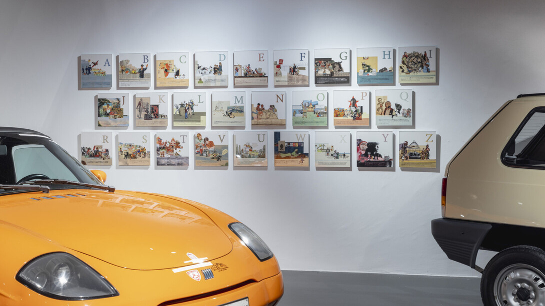 News from the near future, vista dell’esposizione. Cortesia del Museo Nazionale dell’Automobile