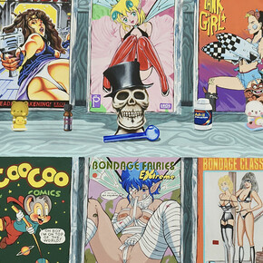 Nehemiah Cisneros, Collection 4 (detail), 2025. Courtesy of GR gallery