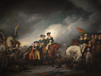 John Trumbull, La captura de los Hessian en Trenton