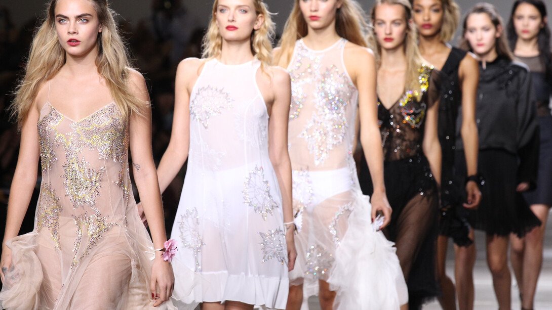 Topshop Unique SS15 (Christopher James, British Fashion Council)