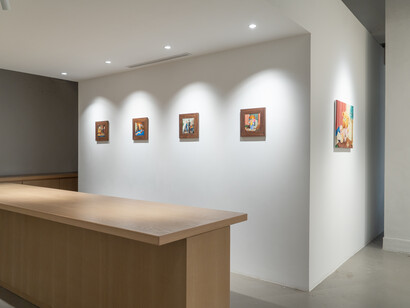 Yukari Nishi, In the meantime, exhibition view. Courtesy of WKM Gallery