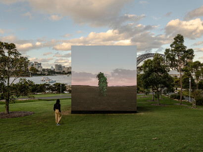 Leaf Work, John Gerrard (2020)