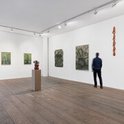 Lucía Pizzani, Guardianas y serpientes, exhibition view. Courtesy of Galeria Marilia Razuk