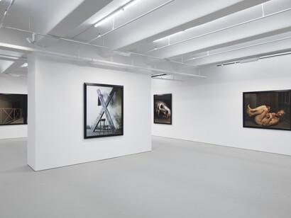 Andres Serrano, Exhibition view. Courtesy of Jack Shainman Gallery