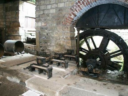 Wortley Top Forge: motor soplador, Yorkshire and the Humber Reino Unido.
Había que producir en masa para un mundo masivo