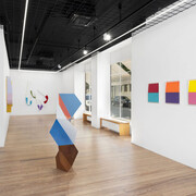 Henrik Eiben, Gap in the clouds, exhibition view. Courtesy of Galerie Lange + Pult