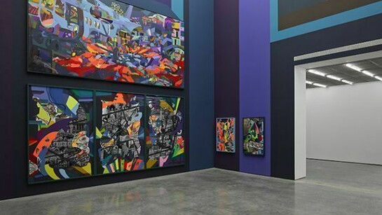Franz Ackermann, 9x9x9, White Cube Bermondsey, London, 22 January - 13 April 2014, © Franz Ackermann, Photo: Jack Hems
Courtesy White Cube