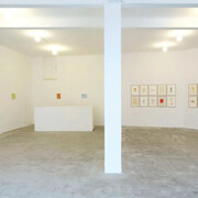 Gérard Traquandi, Peintures & dessins, vue d'exposition. Avec l'aimable autorisation de la Galerie Laurent Godin