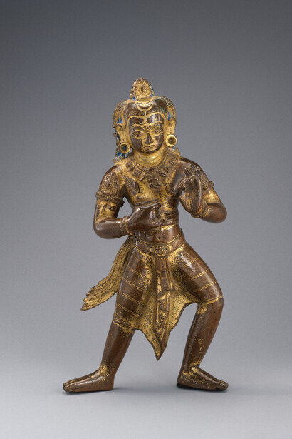 The Bodhisattva Manjushri as a ferocious destroyer of ignorance, 10th century. Courtesy of the Metropolitan Museum of Art