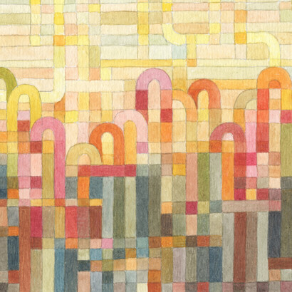 Pavilion for Max's Dreams, watercolour 16 x 12cm, Mark Weighton, 2025