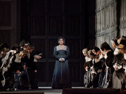 A scene from Anna Bolena by Donizetti