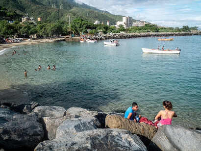 Litorale balneare a nord di Caracas e spiaggia