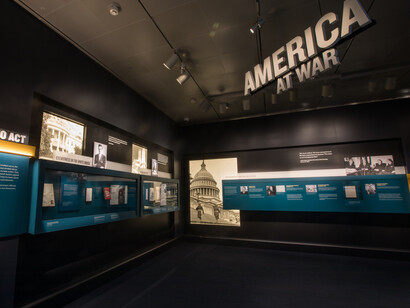 "Americans and the Holocaust" special exhibition (2018-2021), U.S. Holocaust Memorial Museum. 
