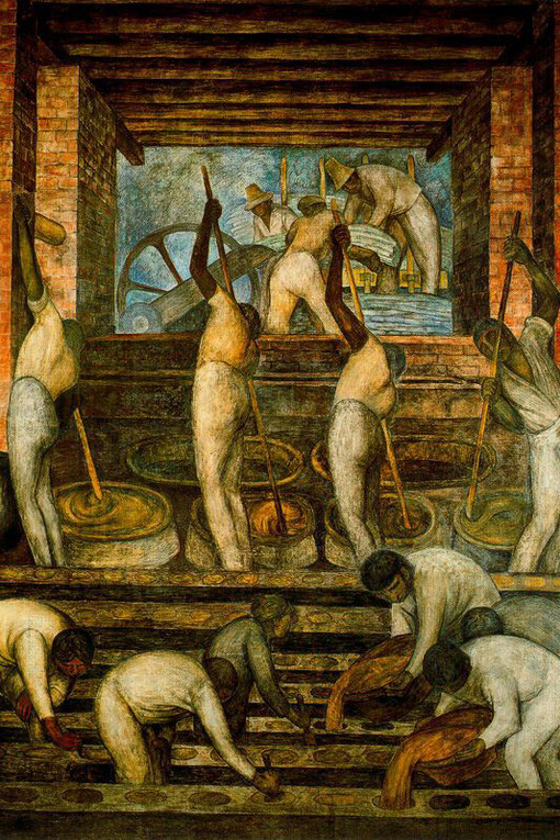 Diego Rivera, *The sugar mill*, 1923 