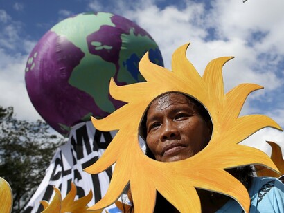 Demonstration against COP21